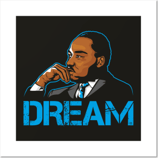 Dr Martin Luther King - Dream Posters and Art